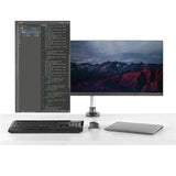 StarTech.com Soporte para Dos Monitores con Brazos Móviles - Apilable Soportes para monitores 2 76,2 cm Si