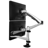 StarTech.com Soporte para Dos Monitores con Brazos Móviles - Apilable Soportes para monitores 2 76,2 cm Si