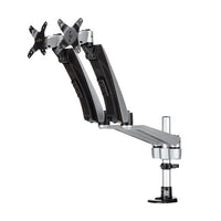 StarTech.com Soporte para Dos Monitores con Brazos Móviles - Apilable Soportes para monitores 2 76,2 cm Si