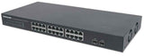 Intellinet Switch de 24 Puertos Gigabit Ethernet con 2 puertos SFP dispositivo de redes No administrado L2 24 Gigabit Et
