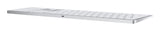 Apple MXCJ3LL/A teclado Universal Bluetooth QWERTY Inglés de EE.UU. Plata, Blanco