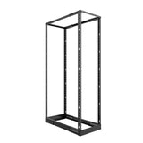 Nexxt Solutions - Rack marco abierto - 4 postes - instalable en el suelo - RAL 9005, negro barniz - 42U - 19"