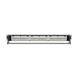 Tripp Lite N252-P24 Panel de Conexiones Cat6 de 24 Puertos – Cumple con PoE+, 110 / Krone, 568A/B, RJ45 Ethernet, Instal