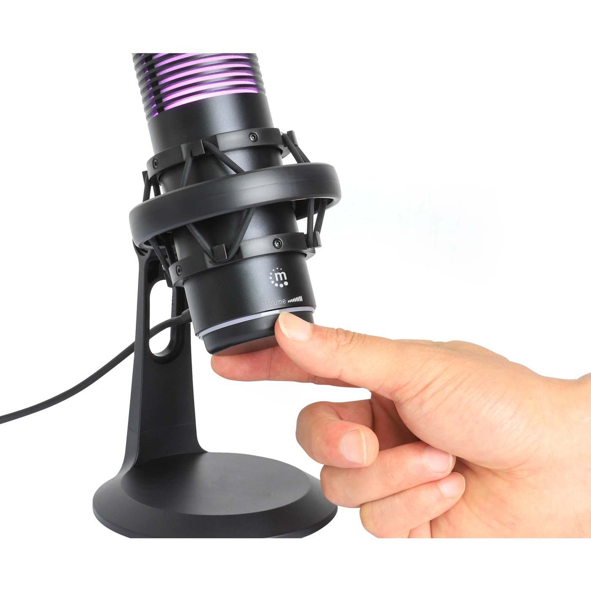 Manhattan 102674 Micrófono -38 dB 20 - 20000 Hz Micrófono para PC 16 Ω
