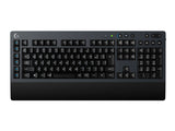 Logitech G 920-008387 teclado Juego RF inalámbrico + bluetooth Inglés Negro, Tamaño completo (100%), Interruptor mecánic