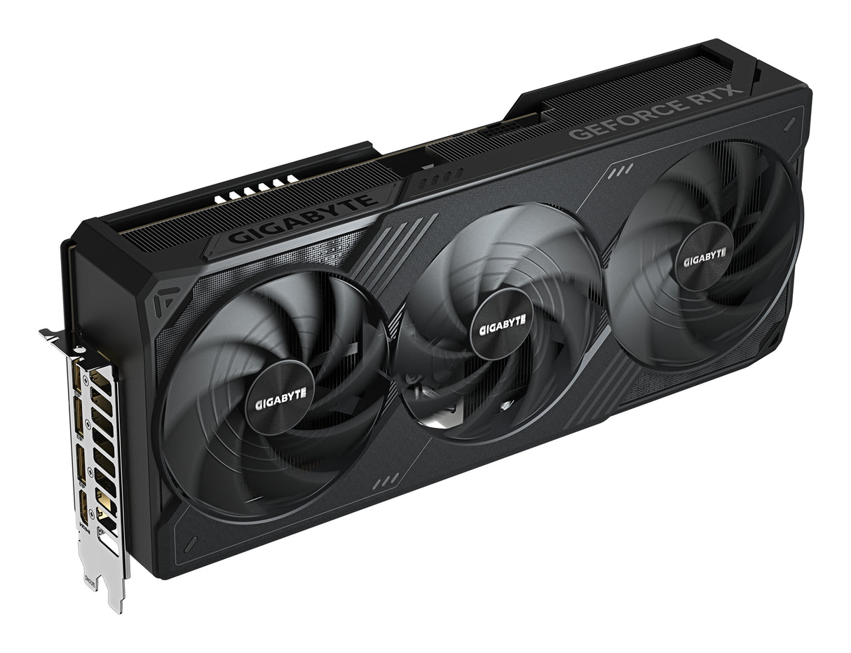 GIGABYTE GeForce RTX 5090 WINDFORCE OC 32G Tarjeta Gráfica - 32GB GDDR7, 512 bits, PCI-E 5.0, 2467MHz Frecuencia Base, 3 x DP 2.1a, 1 x HDMI 2.1b, NVIDIA DLSS 4, GV-N5090WF3OC-32GD tarjetas gráficas Si 21760 NVIDIA GeForce RTX 5090