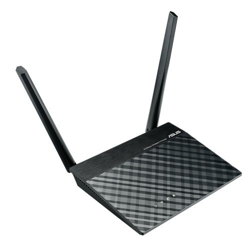 ASUS RT-N300 router inalámbrico Ethernet rápido Banda única (2,4 GHz) Negro