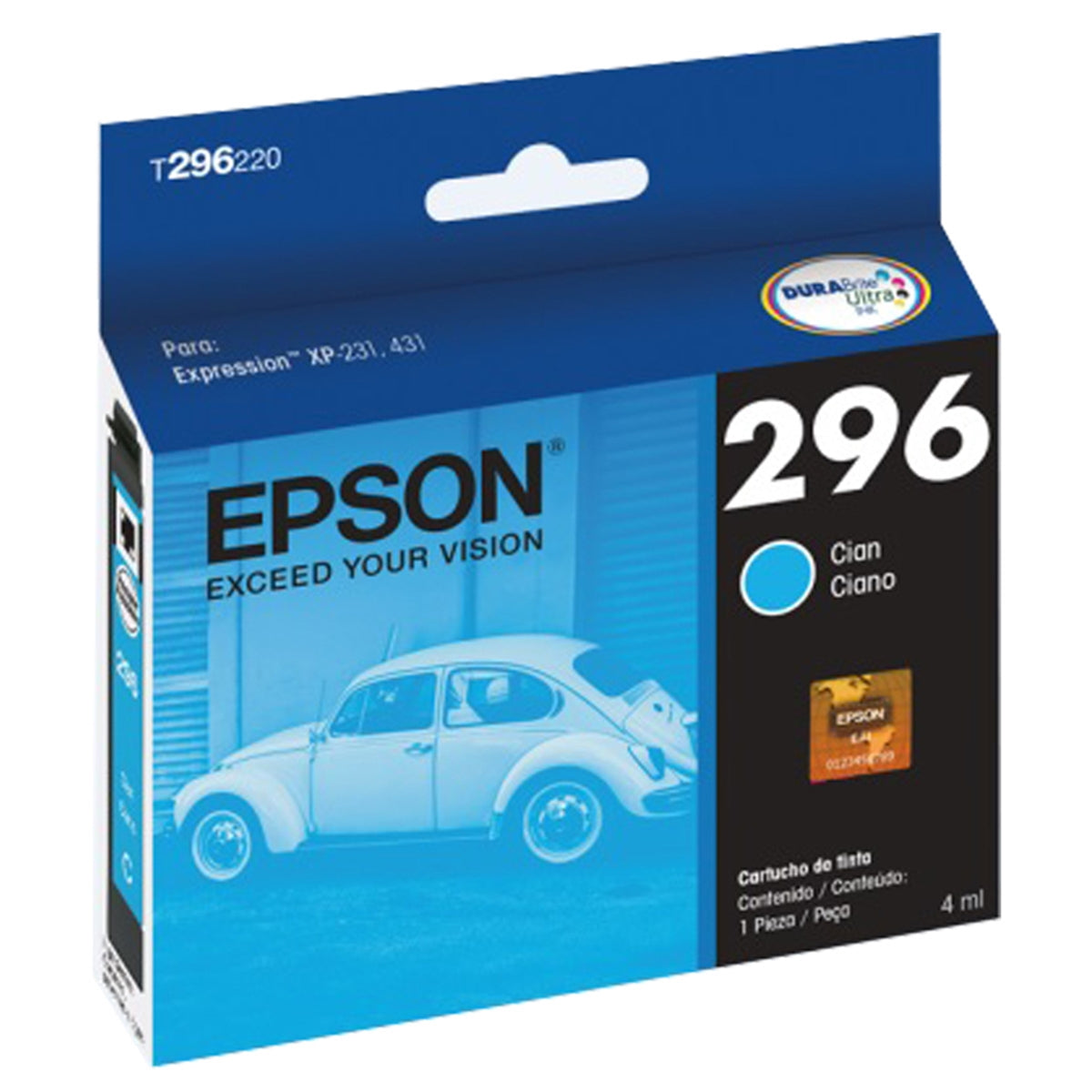 Epson T296220 Cartucho de Tinta Impresión por inyección de tinta Expression XP-231/431 4 ml 250 páginas