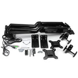 StarTech.com Base  para Dos Monitores con Hub USB de 2 Puertos y Pass-Through de Audio Monitor Negro