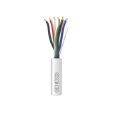 GENESIS 3116-1012 cable de señal 305 m Negro, Azul, Marrón, Verde, Rojo, Blanco