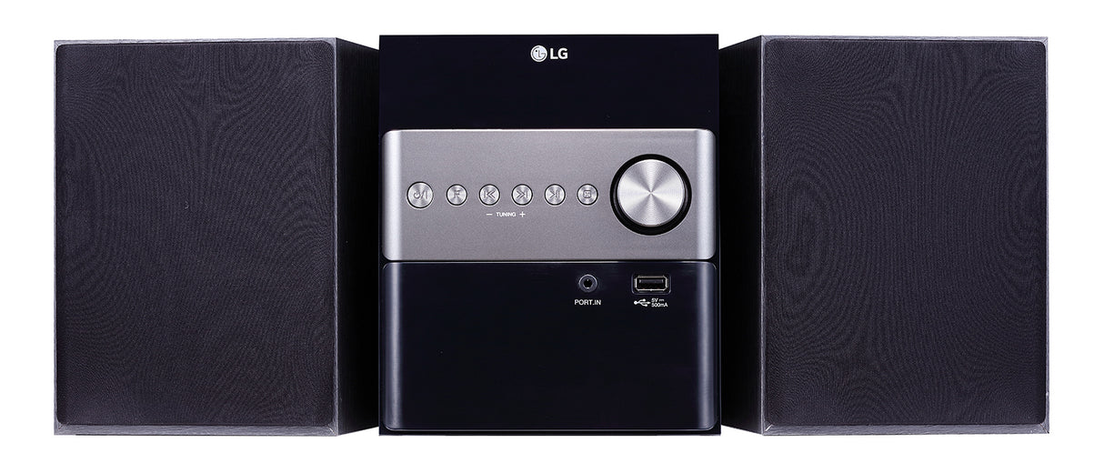 LG CM1560 sistemas de audio para el hogar Negro Si Parte superior De 1 vía