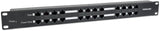 PANEL DE PARCHEO CAT 5E 12 PTOS 1U POE