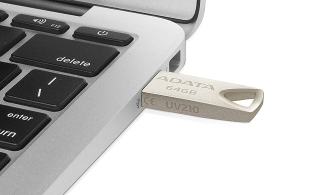 ADATA AUV210-64G-RGD Memoria Flash 64 GB USB tipo A 2.0 Si