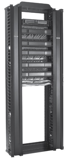 Hoffman EDR19FM45U armario rack 45U Rack o bastidor independiente Negro