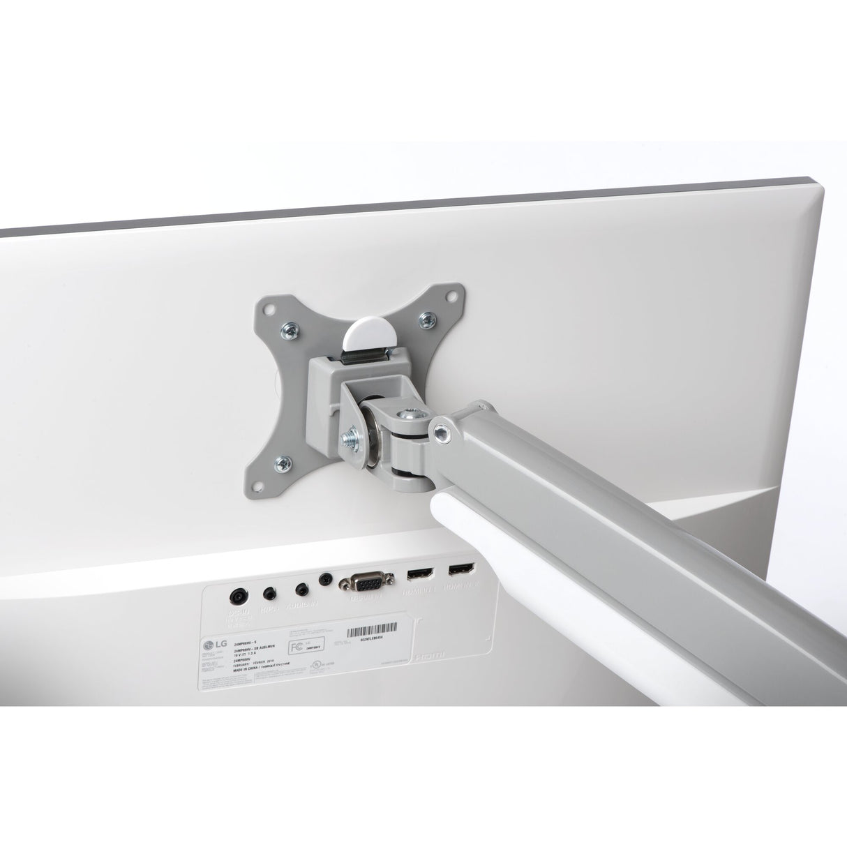 Kensington Brazo SmartFit de altura ajustable con un toque para monitor individual Monitor Gris