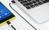 ADATA 1m, USB2.0-A/USB2.0 Micro-B Cable USB 2.0 USB A Micro-USB B Macho/Macho