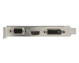 MSI GeForce GT 710 2GD3 LP NVIDIA 2 GB GDDR3, 64 Bit, 4096 x 2160 Pixeles, PCI Express 2.0