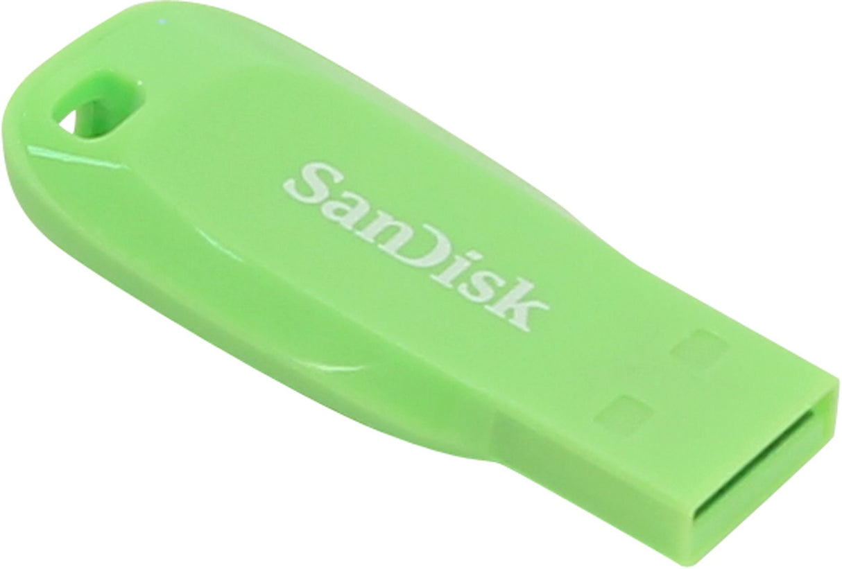 SanDisk Cruzer Blade 32 GB unidad flash USB USB tipo A 2.0 Verde, Sin tapa