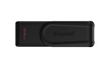 Kingston Technology 64GB Portable USB 3.2 Gen 1 DataTraveler Exodia S (Black/Black) Memoria Flash 64 GB USB tipo A 3.2 Gen 1 (3.1 Gen 1) Si