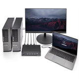 StarTech.com Switch Conmutador KVM de 4 Puertos HDMI 1080p con USB 3.0 interruptores kvm 4 USB USB HDMI