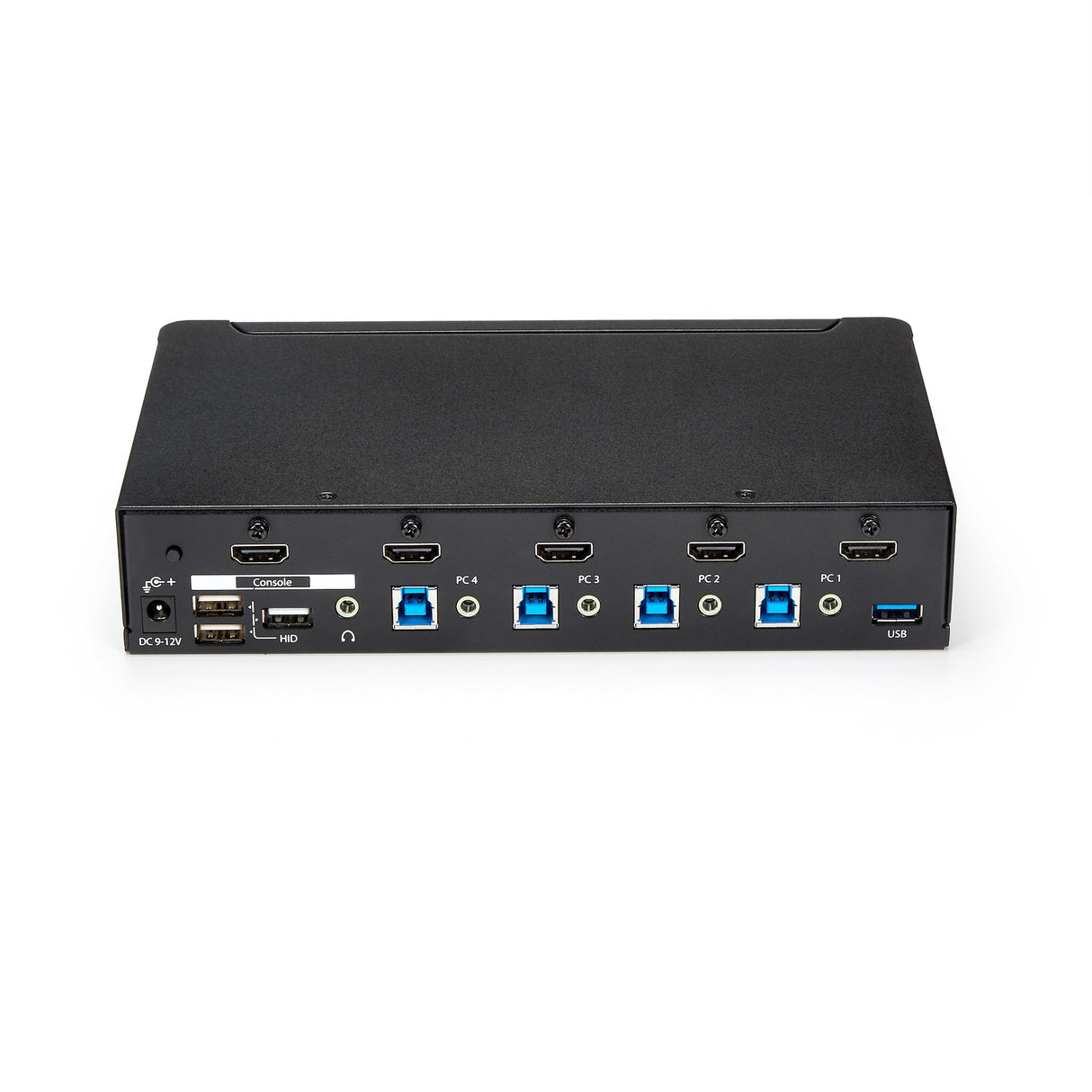 StarTech.com Switch Conmutador KVM de 4 Puertos HDMI 1080p con USB 3.0 interruptores kvm 4 USB USB HDMI