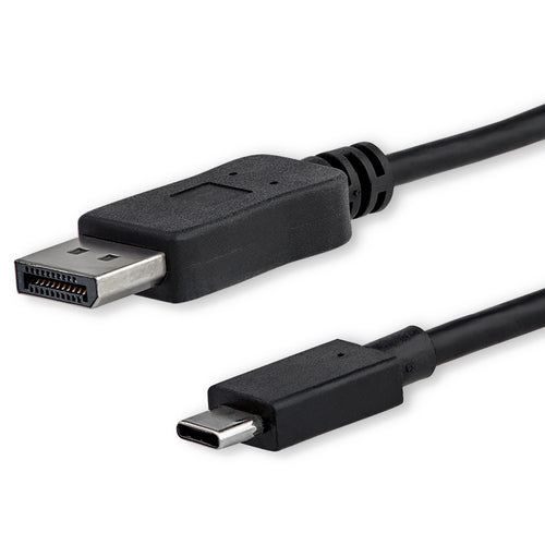 StarTech.com Cable 1m USB C a DisplayPort 1.2 de 4K a 60Hz - Adaptador Convertidor USB Tipo C a DisplayPort - HBR2 - Con
