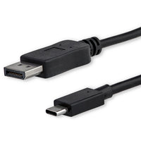 StarTech.com Cable 1m USB C a DisplayPort 1.2 de 4K a 60Hz - Adaptador Convertidor USB Tipo C a DisplayPort - HBR2 - Con