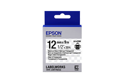Epson LabelWorks Standard LK Etiqueta Azul, Gris, Blanco Azul sobre blanco Si 1,2 mm