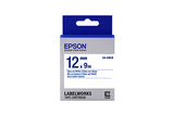 Epson LabelWorks Standard LK Etiqueta Azul, Gris, Blanco Azul sobre blanco Si 1,2 mm