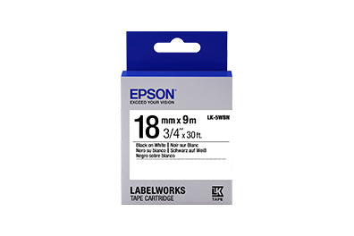 Epson LabelWorks Standard LK etiqueta autoadhesiva Azul, Gris, Blanco