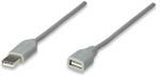 317238 - Manhattan 317238 Cable USB A USB A Macho Hembra
