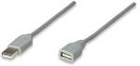 317238 - Manhattan 317238 Cable USB A USB A Macho Hembra