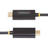 StarTech.com Cable Adaptador DisplayPort a HDMI de 1m - 4K 60Hz con HDR - Cable DP a HDMI 2.0b - Conversor Activo de Víd
