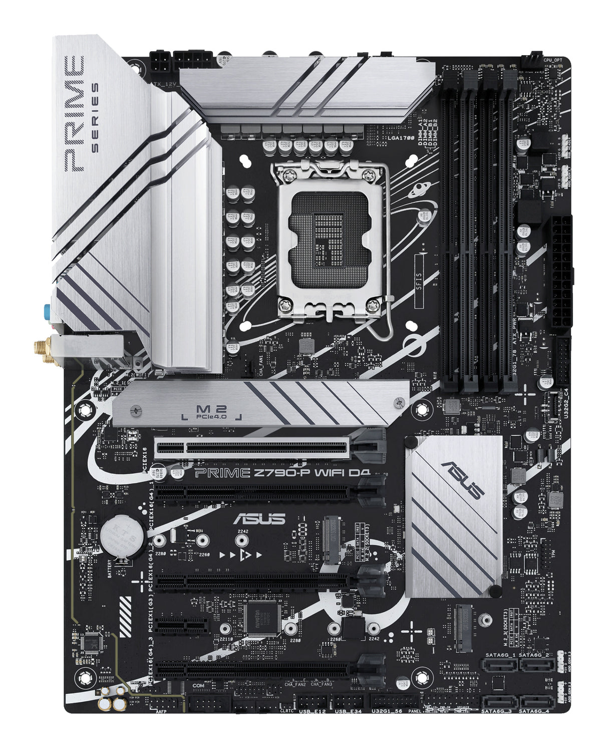 ASUS PRIME Z790-P WIFI D4 placas base Intel LGA 1700 LGA 1700 DDR4-SDRAM