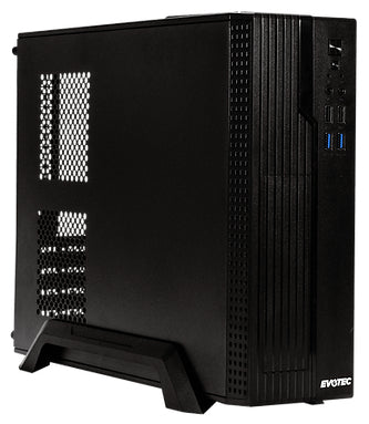 Evotec EV-1022 carcasa de ordenador Negro