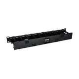 Tripp Lite SRCABLEDUCT1UHD Administrador de Cables Horizontal de 1U de Alta Capacidad - conducto de peine con tapa de bi
