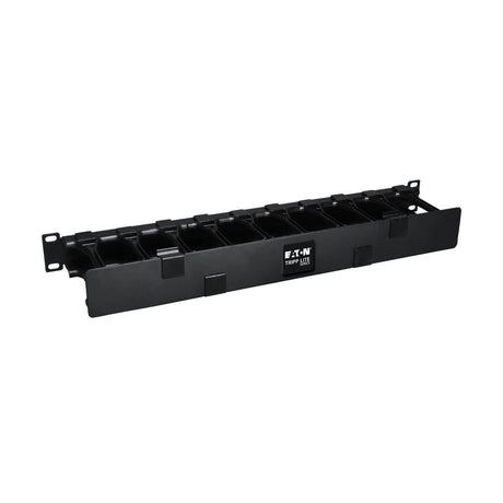 Tripp Lite SRCABLEDUCT1UHD Administrador de Cables Horizontal de 1U de Alta Capacidad - conducto de peine con tapa de bi