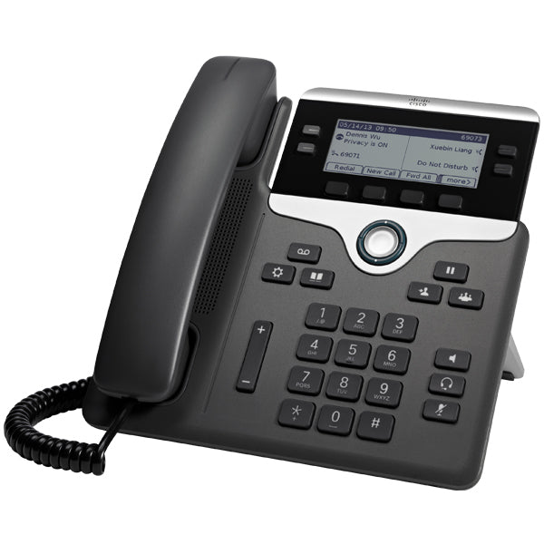 Cisco 7841 Teléfonos IP Teléfono IP Negro, Plata 4 líneas