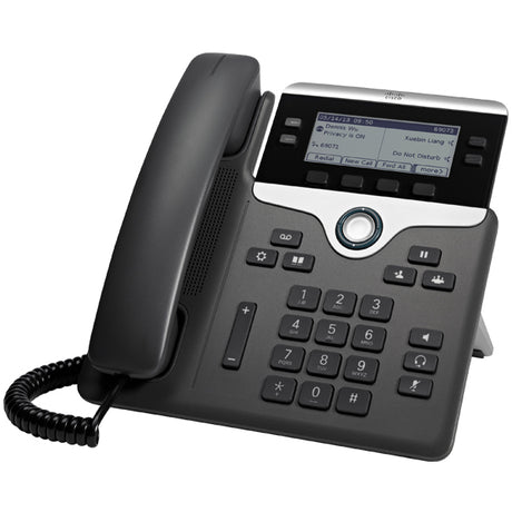 Cisco 7841 Teléfonos IP Teléfono IP Negro, Plata 4 líneas