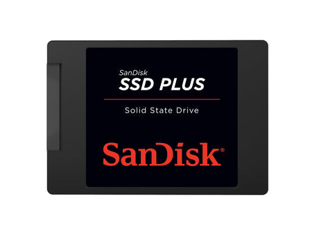 SanDisk Plus 480 GB 2.5" Serial ATA III SLC, 535 MB/s, 6 Gbit/s, SDSSDA-480G-G26