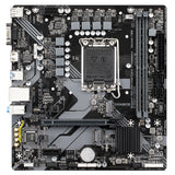 GIGABYTE B760M H DDR4 Placa base - Soporta CPUs Intel Core de 14ª generación, VRM digital de 6+1+1 fases, hasta 3200MHz DDR4 (OC), 2xPCIe 4.0 M.2, GbE LAN, USB 3.2 Gen1 placas base Intel LGA 1700 1 LGA 1700