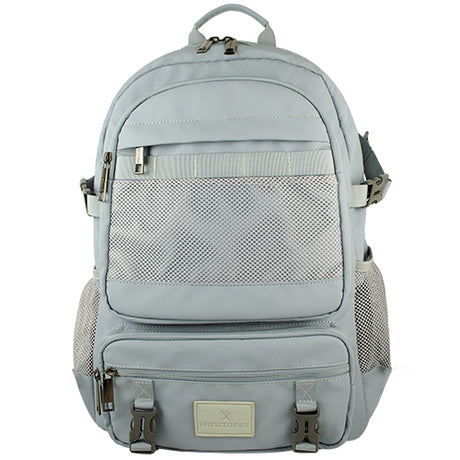 Perfect Choice PC-084235 maletín para laptop 43.2 cm (17") Mochila Negro, Gris, 500 g