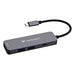 32155 - Verbatim 32155 hub de interfaz USB 3.2 Gen 1 (3.1 Gen 1) Type-C 5000 Mbit/s Gris