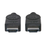 Manhattan Cable HDMI 4K@30 Hz, 15 m, compatible con 1080p y la mayoría de usos 4K (compruebe la especificación 4K del si