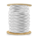 Carrete de 305 Metros (1000 Pies) de Cable / 2 x 14 AWG / Blindado / Plenum / Color Blanco / Para Aplicaciones de Audio, Seguridad y Control