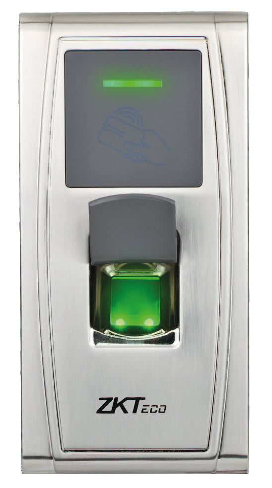 LECTOR BIOMETRICO ZK MA300 CON APERTURA DE PUERTA 1500 HUELLAS 1000 ID