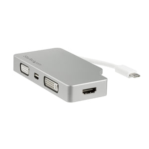 Apple Adaptador USB C Multipuertos de Vídeo HDMI, VGA, Mini DisplayPort o DVI - Convertidor USB Tipo C de Monitor a HDMI