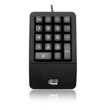 Adesso Antimicrobial Waterproof Numeric Keypad with Wrist Rest Support