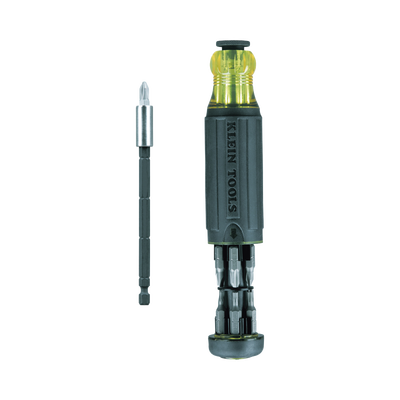 Klein Tools Desarmador multipunto / Longitud ajustable / 14 en 1 32303