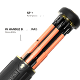 Destornillador Aislado 6-en-1 Auto-Lock / Aislado 1000V CAT III / Almohadilla de agarre / Almacenamiento de brocas integrado / Bits Philips #1 #2 / Sl